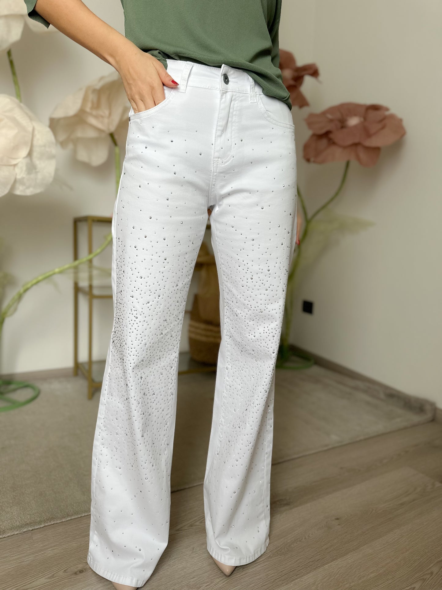 Pantalone Lexie Strass