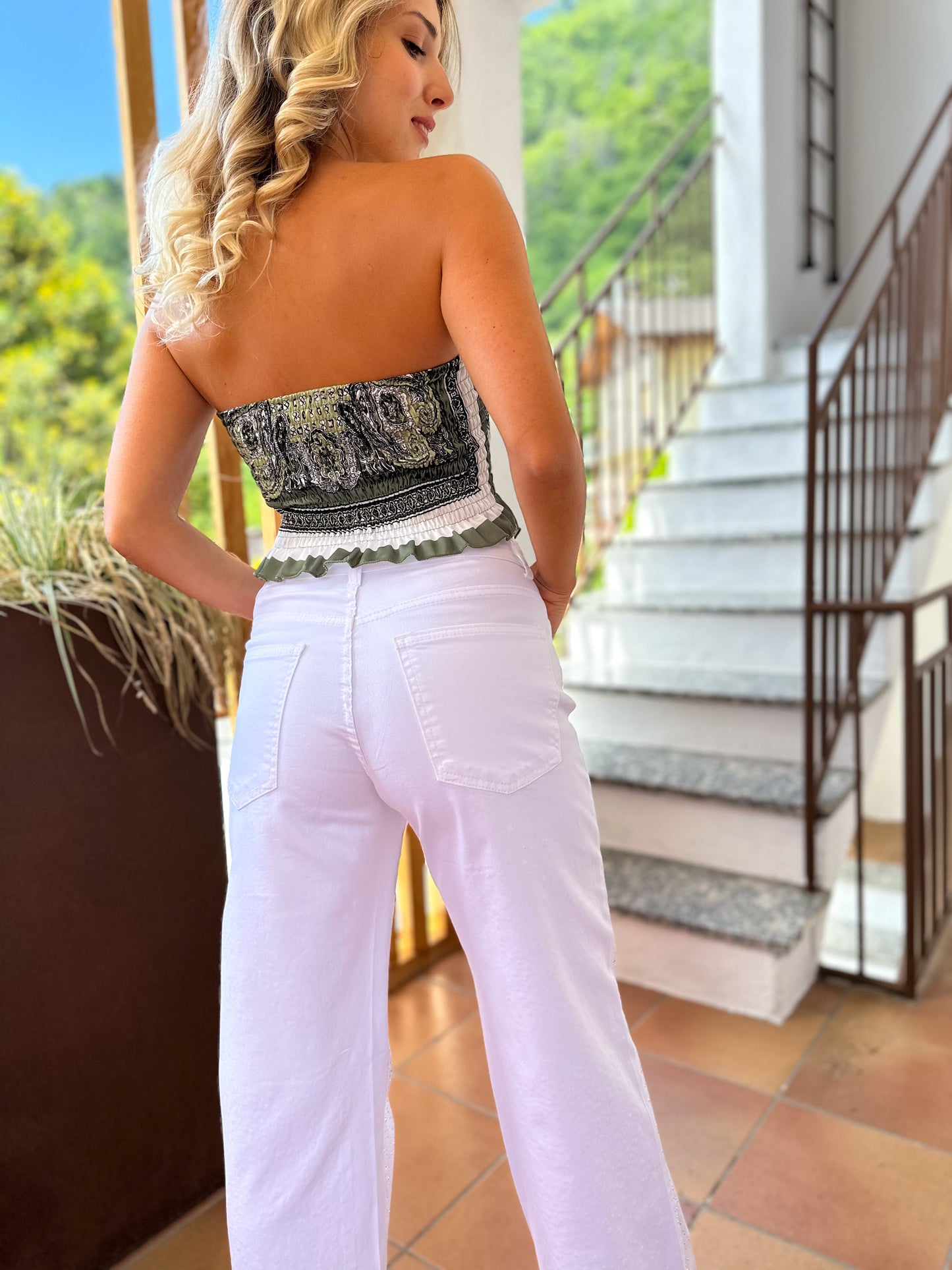 Pantalone Lexie Strass