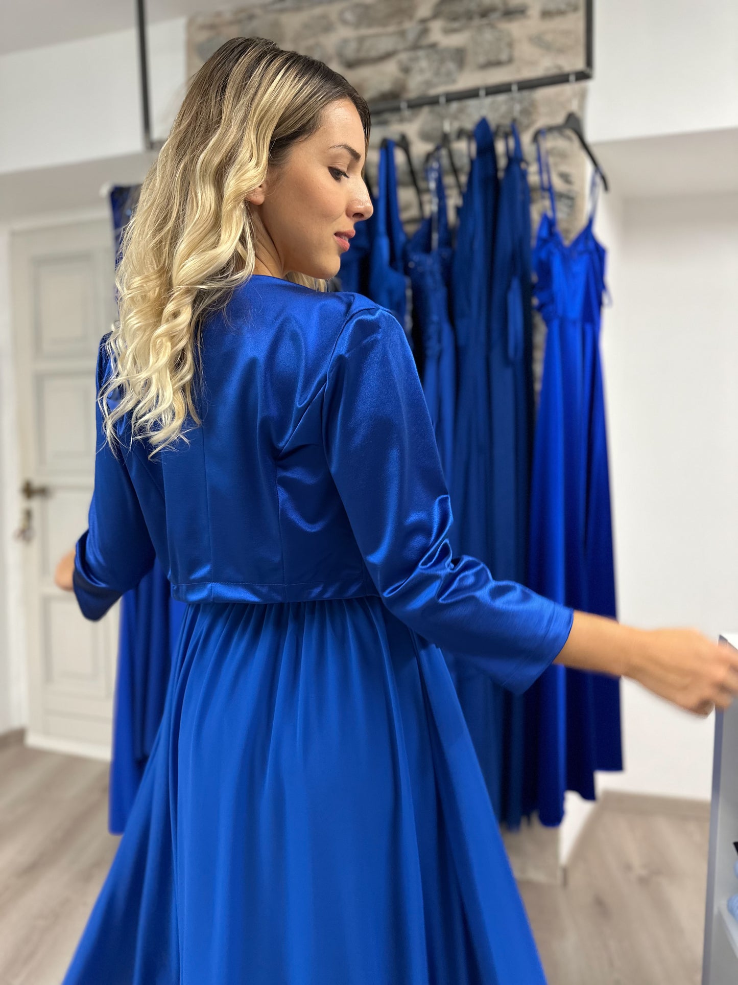 Coprispalle Blu elettrico