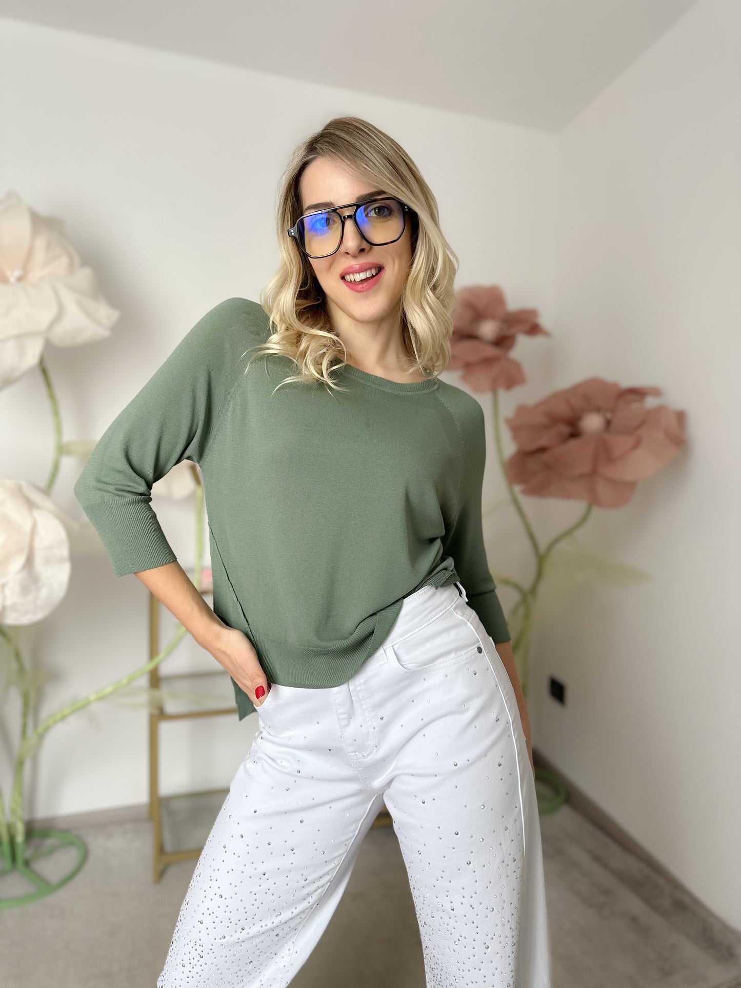 Pantalone Lexie Strass