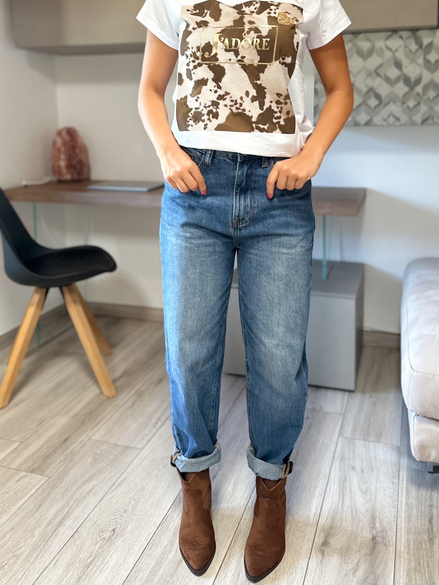 Jeans MOMfit
