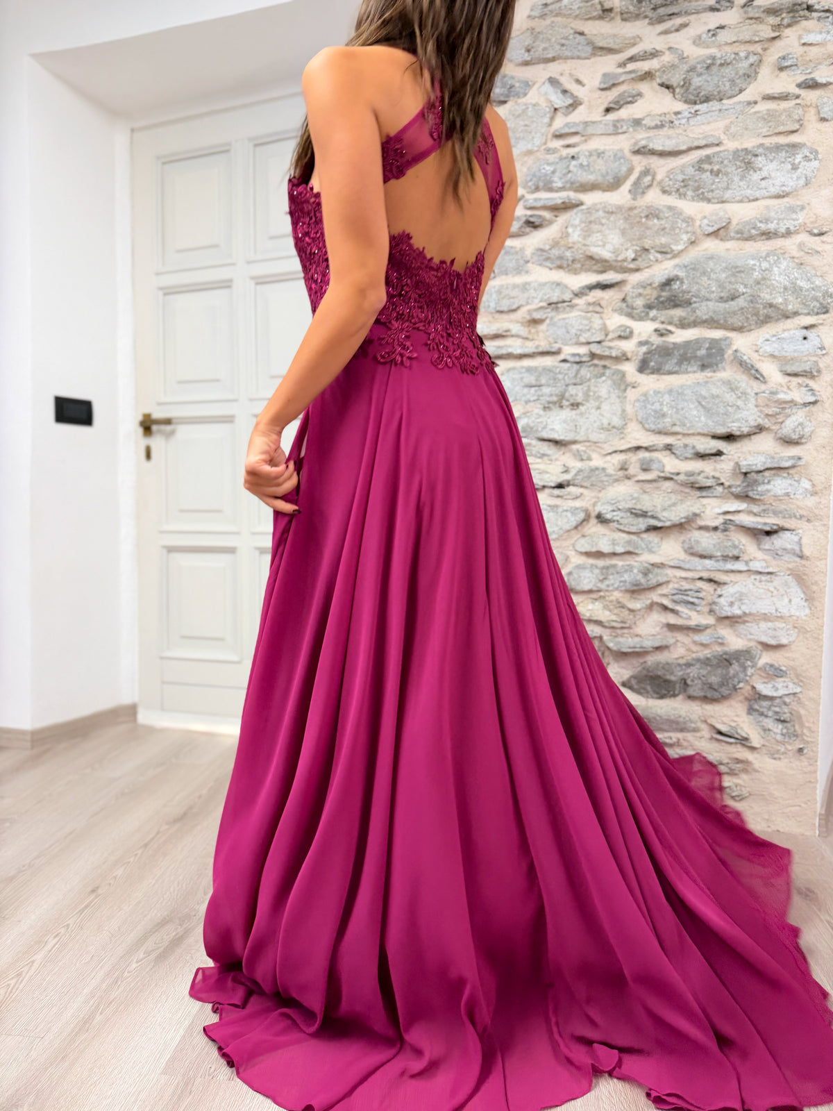 Abito Luxury Ciclamino