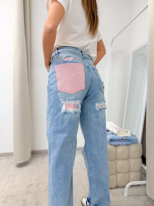 Jeans Pink