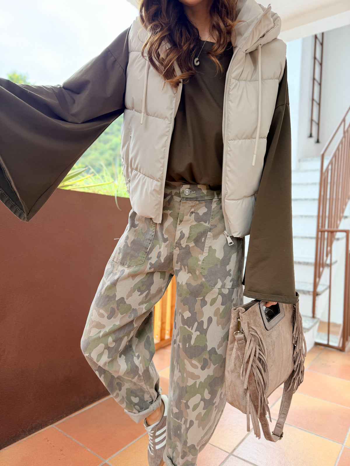 Pantalone Melody beige