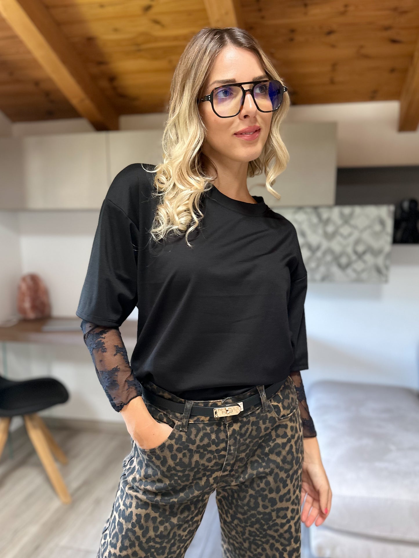 T-shirt Pizzo