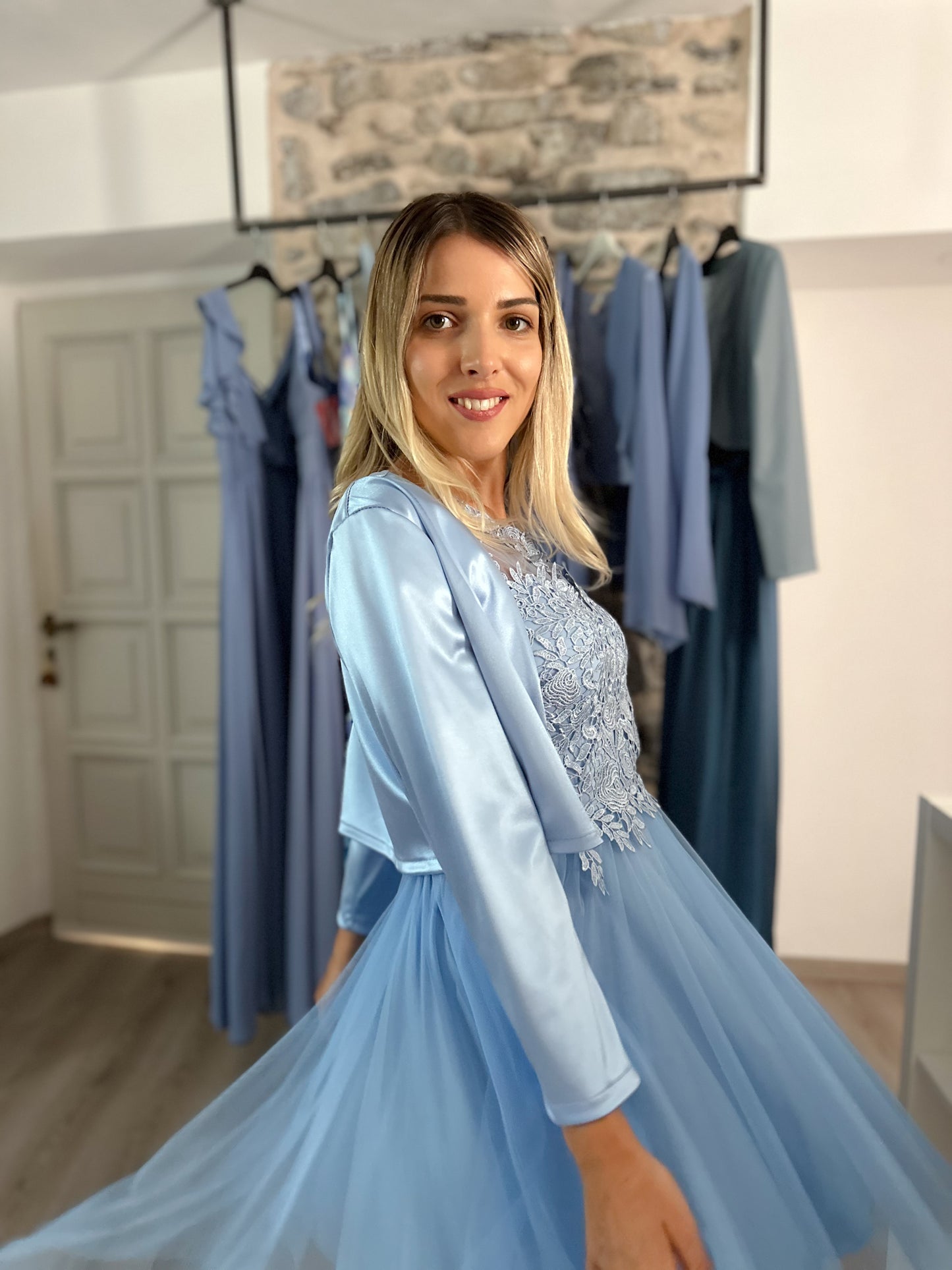 Coprispalle Azzurro