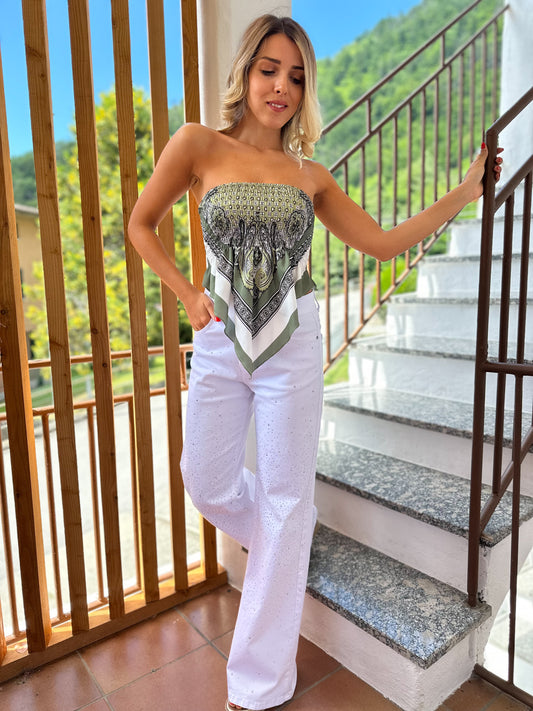 Pantalone Lexie Strass