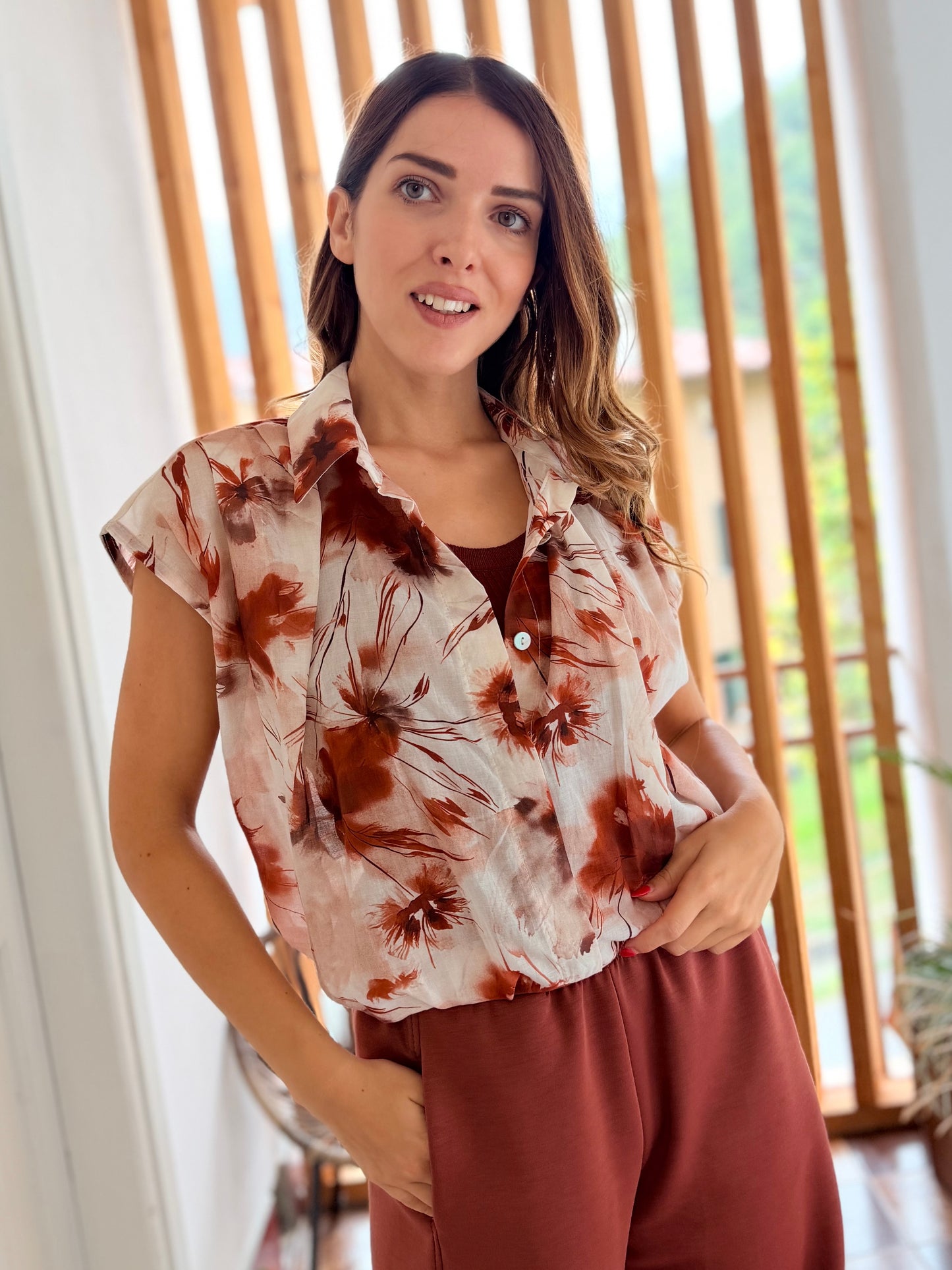 Camicia Flora