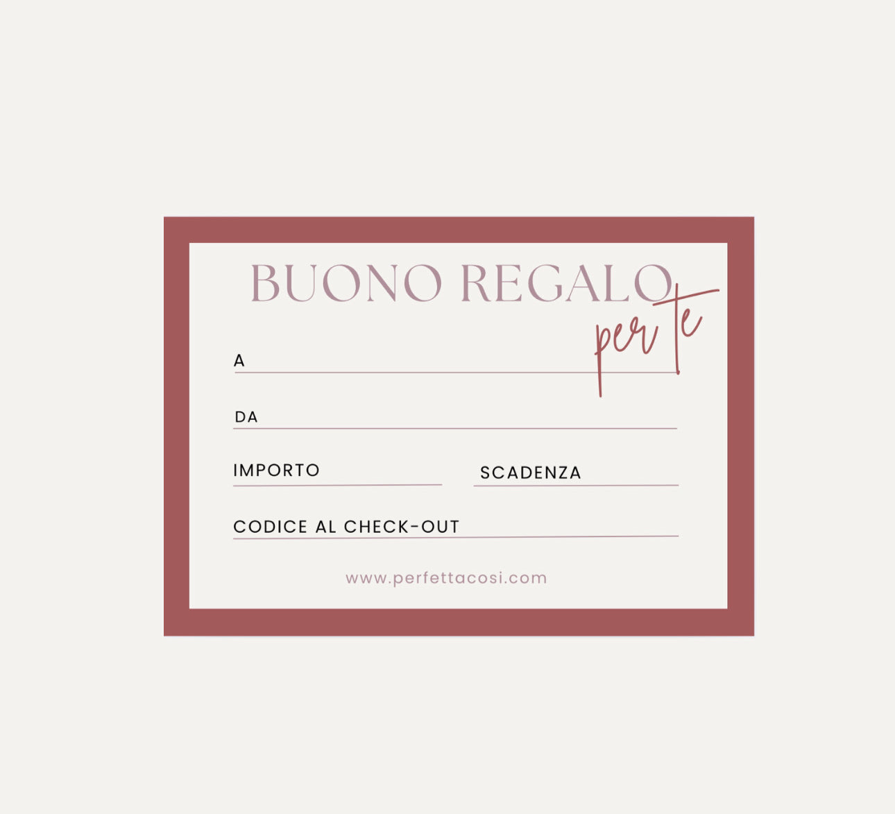 Gift card