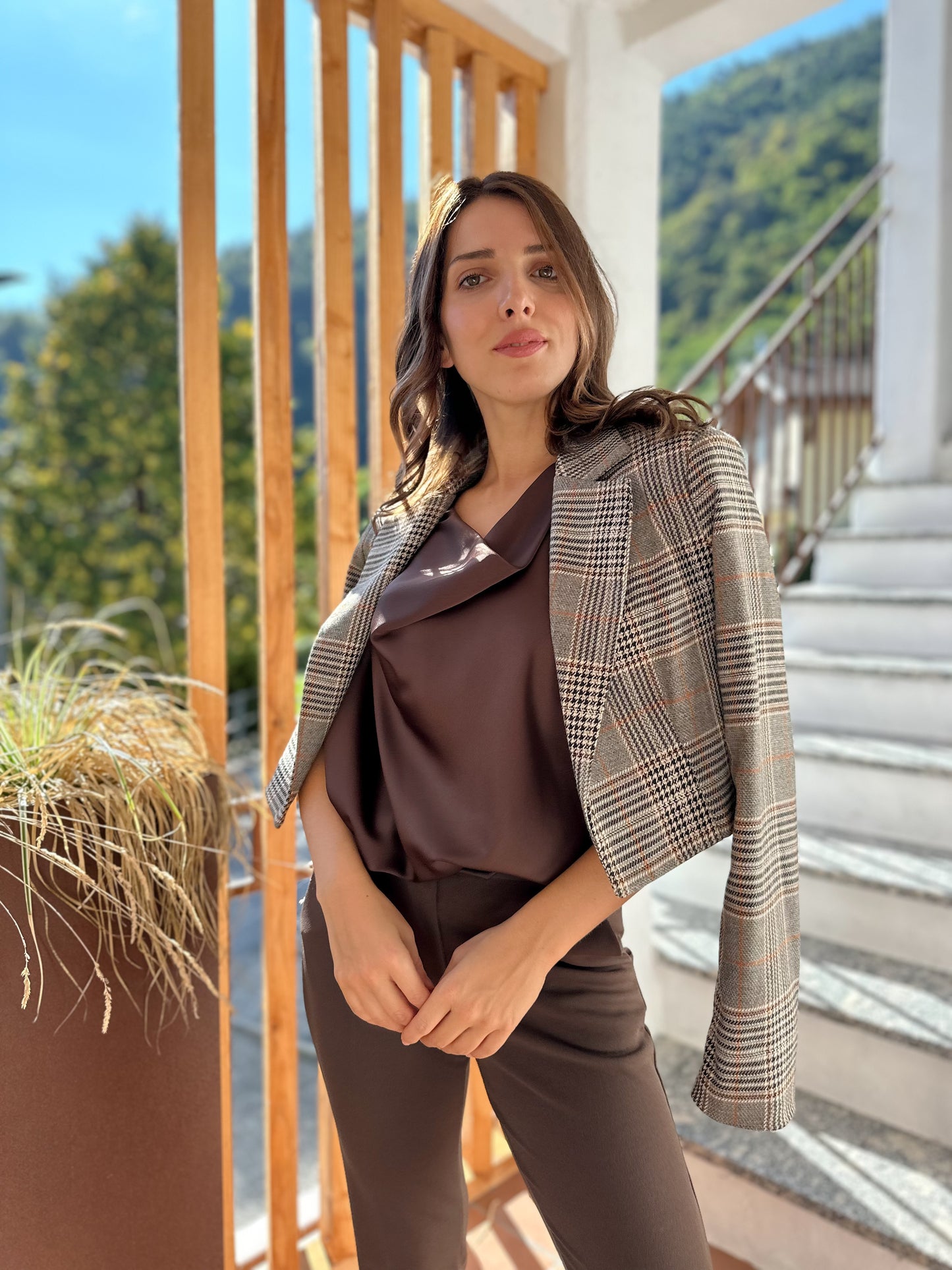 Blusa Evelyn over