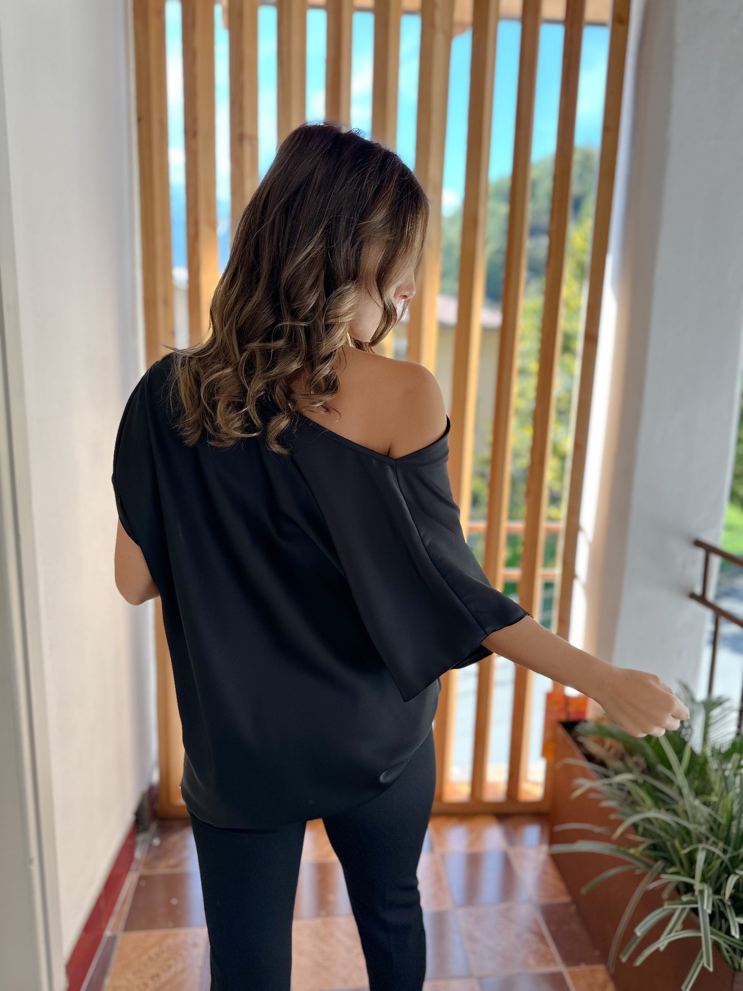 Blusa Evelyn over